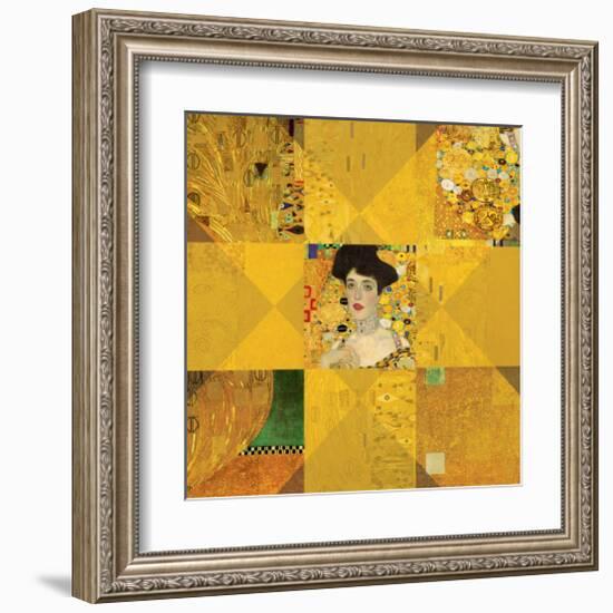 Adele Bloch Bauer-Gustav Klimt-Framed Premium Giclee Print