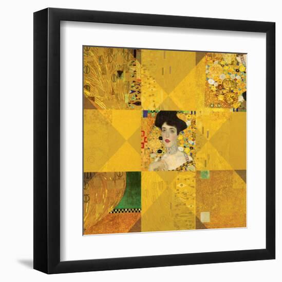 Adele Bloch Bauer-Gustav Klimt-Framed Premium Giclee Print