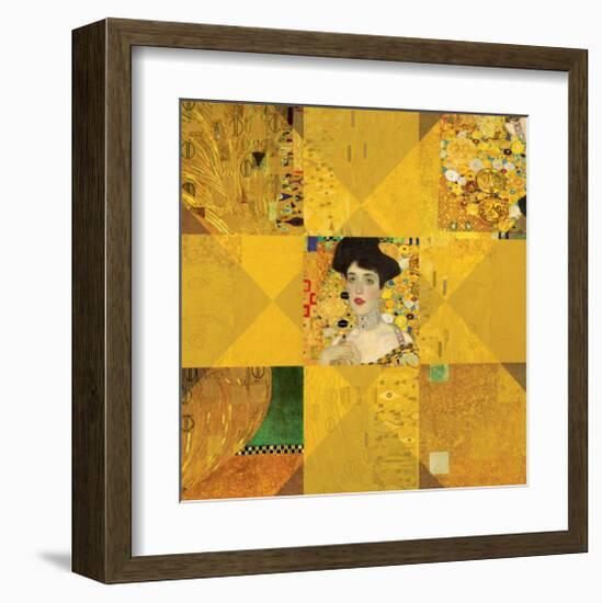 Adele Bloch Bauer-Gustav Klimt-Framed Premium Giclee Print