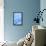 Adelie Penguin on Blue Ice-DLILLC-Framed Premier Image Canvas displayed on a wall
