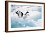 Adelie Penguins (Pygoscelis Adeliae) Antarctica-Ann Manner-Framed Photographic Print