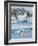 Adelie Penguins, Western Antarctic Peninsula, Antarctica-Steve Kazlowski-Framed Photographic Print