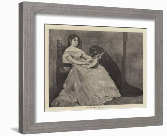 Adelina Patti as Desdemona-Sir James Dromgole Linton-Framed Giclee Print