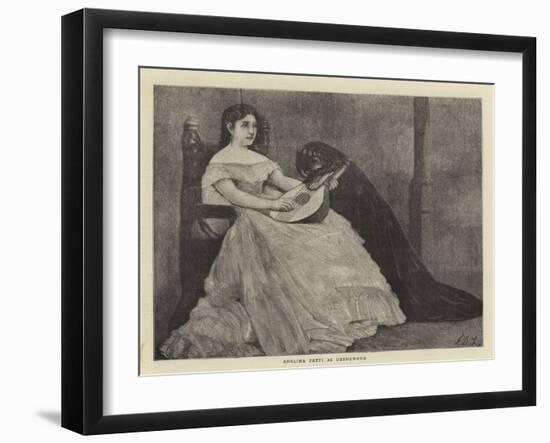 Adelina Patti as Desdemona-Sir James Dromgole Linton-Framed Giclee Print