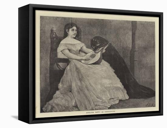 Adelina Patti as Desdemona-Sir James Dromgole Linton-Framed Premier Image Canvas