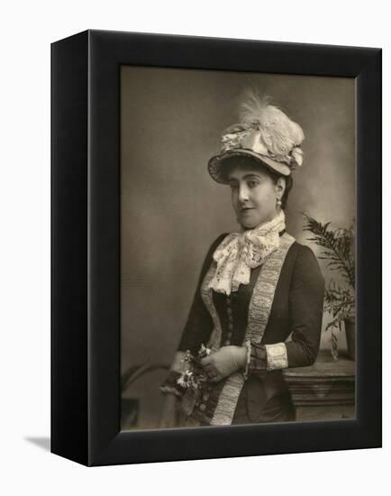 Adelina Patti, Italian Opera Diva, 1882-null-Framed Premier Image Canvas