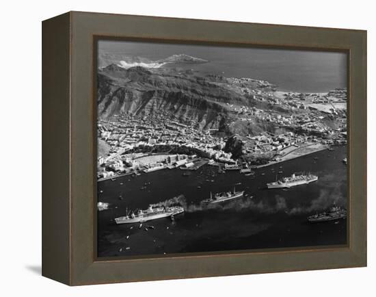 Aden from the Air-null-Framed Premier Image Canvas