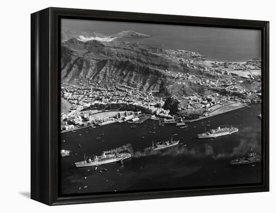 Aden from the Air-null-Framed Premier Image Canvas