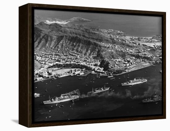 Aden from the Air-null-Framed Premier Image Canvas