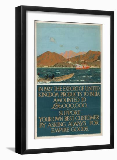 Aden, from the Series 'The Empire's Highway to India'-Charles Pears-Framed Giclee Print