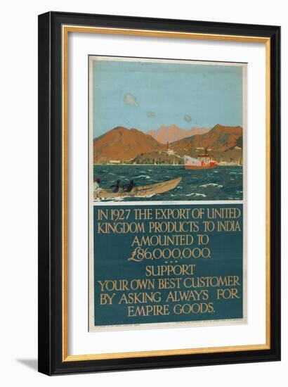 Aden, from the Series 'The Empire's Highway to India'-Charles Pears-Framed Giclee Print