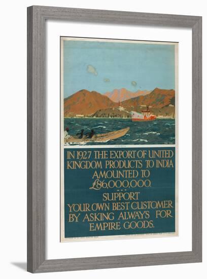 Aden, from the Series 'The Empire's Highway to India'-Charles Pears-Framed Giclee Print