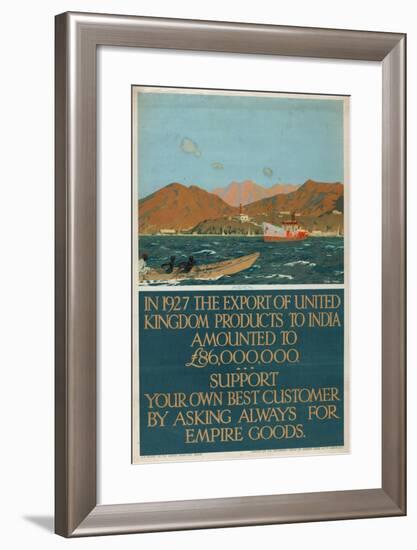 Aden, from the Series 'The Empire's Highway to India'-Charles Pears-Framed Giclee Print