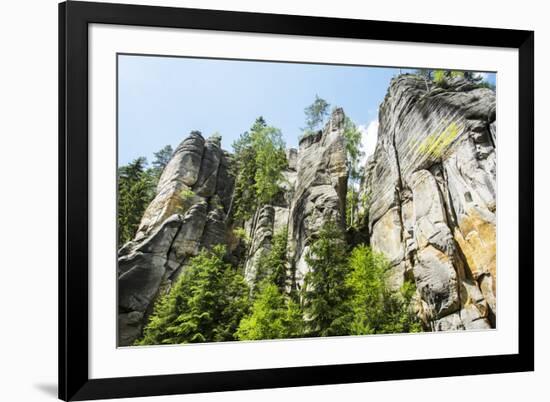 'Adersbach', Adršpach-Teplice Rocks, rock town-Klaus-Gerhard Dumrath-Framed Photographic Print