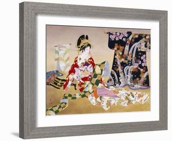 Adesugata-Haruyo Morita-Framed Art Print