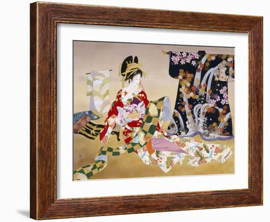 Adesugata-Haruyo Morita-Framed Art Print