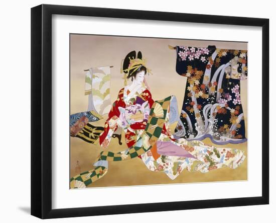 Adesugata-Haruyo Morita-Framed Art Print