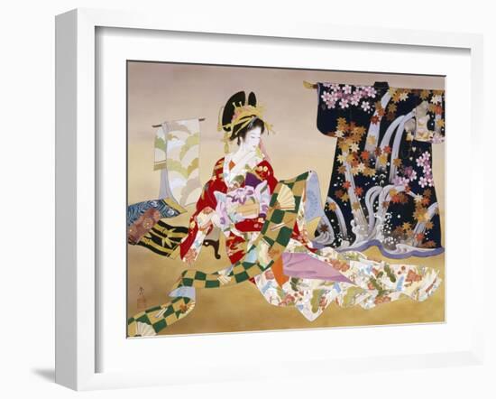 Adesugata-Haruyo Morita-Framed Art Print