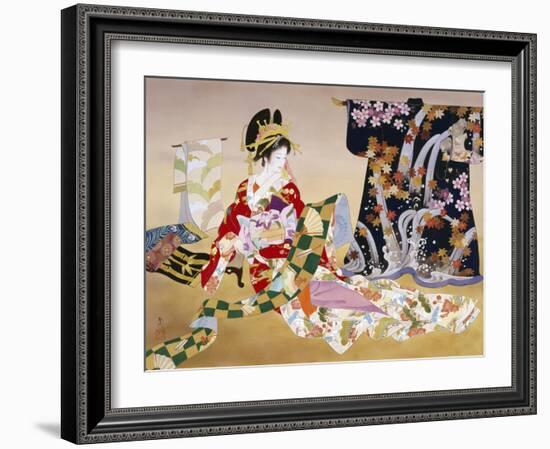 Adesugata-Haruyo Morita-Framed Art Print