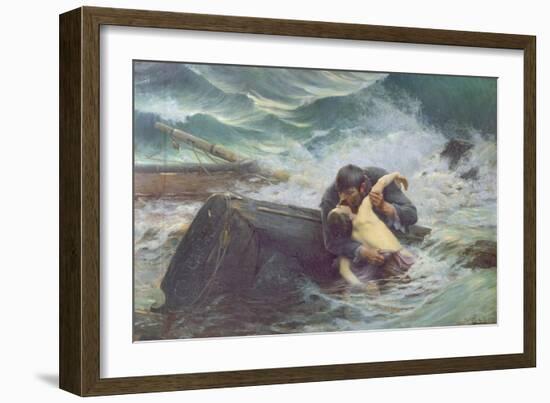 Adieu, 1892-Alfred Guillou-Framed Giclee Print