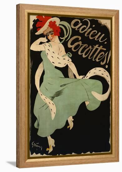 Adieu, Cocottes, 1903-Jules-Alexandre Grün-Framed Premier Image Canvas