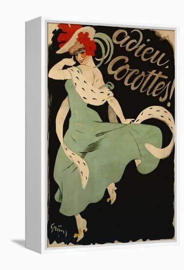 Adieu, Cocottes, 1903-Jules-Alexandre Grün-Framed Premier Image Canvas