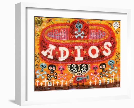 Adios Amigos-Jorge R. Gutierrez-Framed Art Print