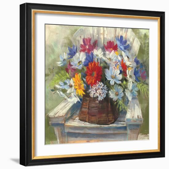 Adirondack Bouquet-Carol Rowan-Framed Art Print