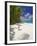 Adirondack Chair and Tropical Beach, Seychelles, Indian Ocean, Africa-Sakis Papadopoulos-Framed Photographic Print