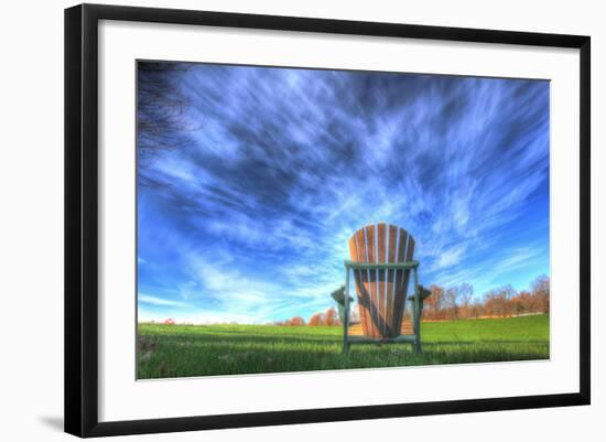 Adirondack Chair Horizontal-Robert Goldwitz-Framed Photographic Print