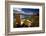 Adirondack Chairs Overlooking Booth Bay Harbor-George Oze-Framed Photographic Print