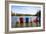 Adirondack Chairs Partially Submerged in the Lake Muskoka, Ontario, Canada-null-Framed Photographic Print