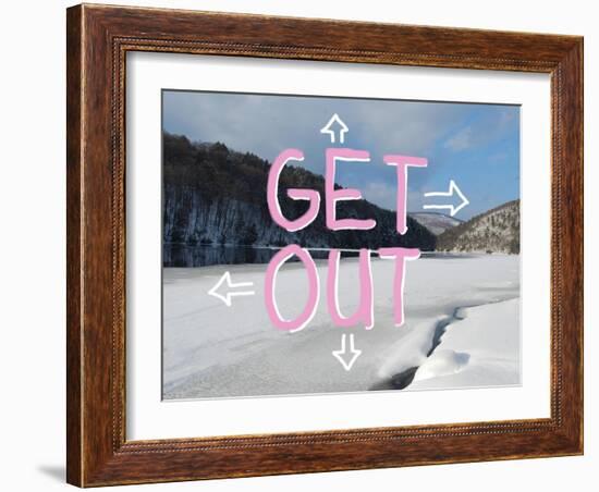 Adirondack Get Out-Art Licensing Studio-Framed Giclee Print