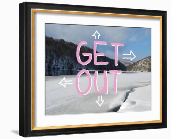 Adirondack Get Out-Art Licensing Studio-Framed Giclee Print