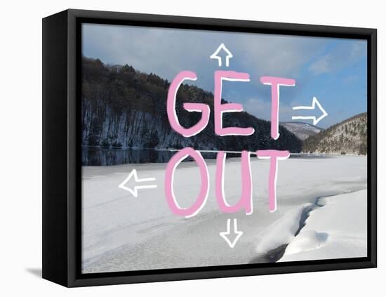 Adirondack Get Out-Art Licensing Studio-Framed Premier Image Canvas