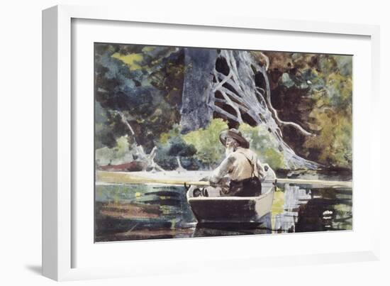 Adirondack Guide-Winslow Homer-Framed Giclee Print