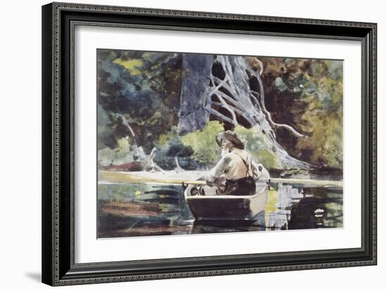 Adirondack Guide-Winslow Homer-Framed Giclee Print