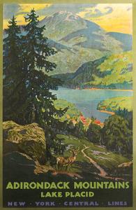 Adirondacks Travel Poster