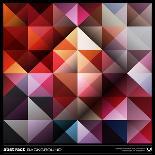Abstract Colorful Triangles-adistock-Art Print