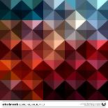 Abstract Colorful Triangles-adistock-Art Print