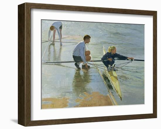 Adjustments at Henley, 1999-2000-Timothy Easton-Framed Giclee Print