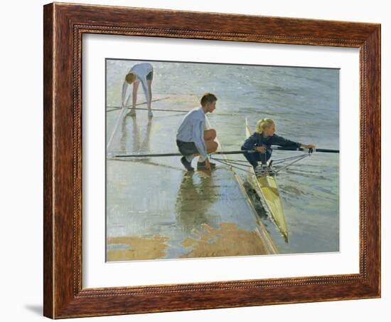 Adjustments at Henley, 1999-2000-Timothy Easton-Framed Giclee Print