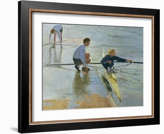 Adjustments at Henley, 1999-2000-Timothy Easton-Framed Giclee Print