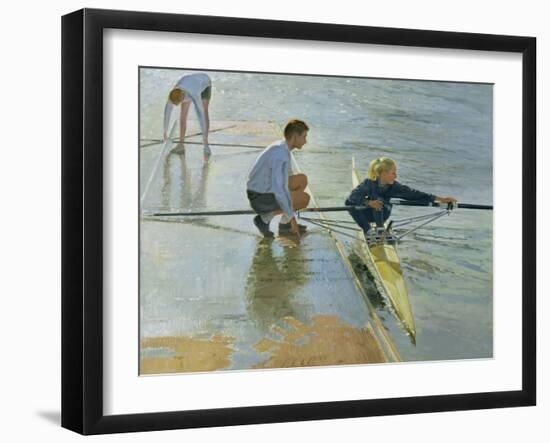 Adjustments at Henley, 1999-2000-Timothy Easton-Framed Giclee Print