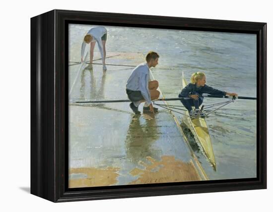 Adjustments at Henley, 1999-2000-Timothy Easton-Framed Premier Image Canvas