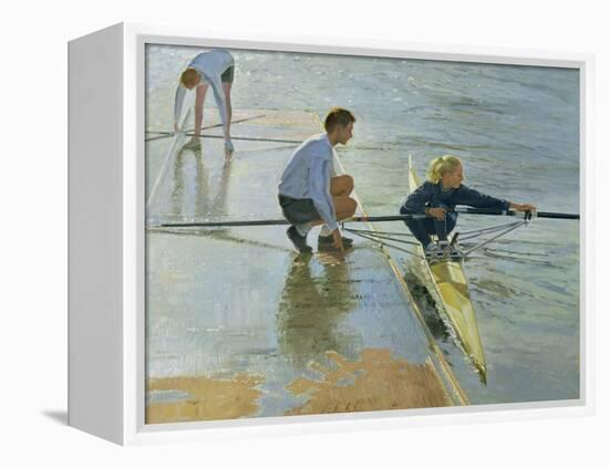 Adjustments at Henley, 1999-2000-Timothy Easton-Framed Premier Image Canvas