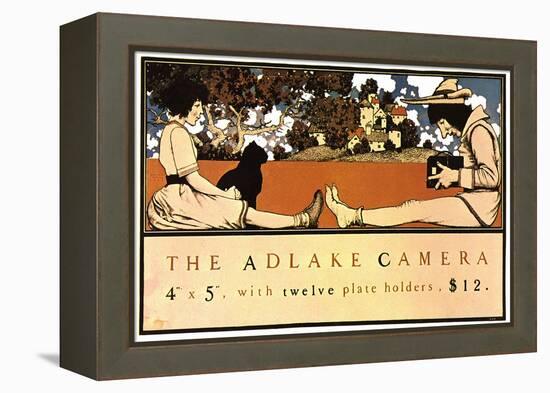 Adlake Camera-Maxfield Parrish-Framed Stretched Canvas