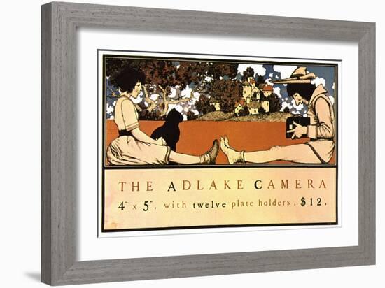 Adlake Camera-Maxfield Parrish-Framed Art Print