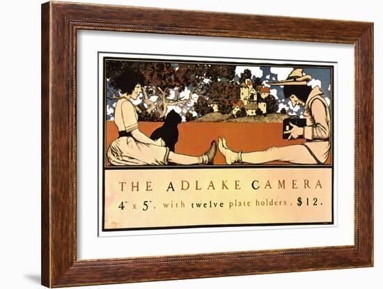 Adlake Camera-Maxfield Parrish-Framed Art Print