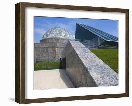 Adler Planetarium, Chicago, Illinois, United States of America, North America-Amanda Hall-Framed Photographic Print